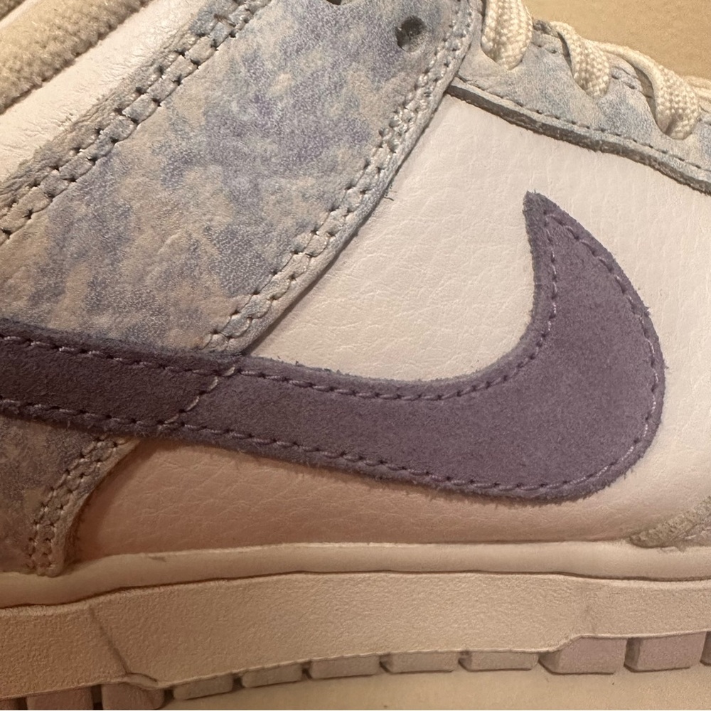 Nike W Dunk Low OG Purple Pulse Womens 8 / Mens 6.5 White Violet DM9467-500 - Picture 11 of 13